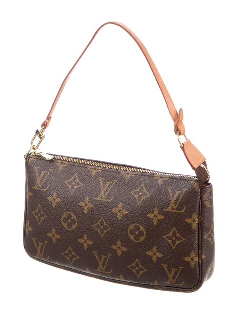 monogram lv pochette|louis vuitton monogram pochette bag.